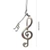 Adorable Musical Note Keychain Charm Adorable Musical Note Alloy Keyring Bag Charm Phone Accessory Gift For Girls