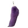 Cosplay Coda di Volpe in Capelli Sintetici Portachiavi alla Moda con Ciondolo a Coda di Volpe Portachiavi Accessorio per Auto e Borsa