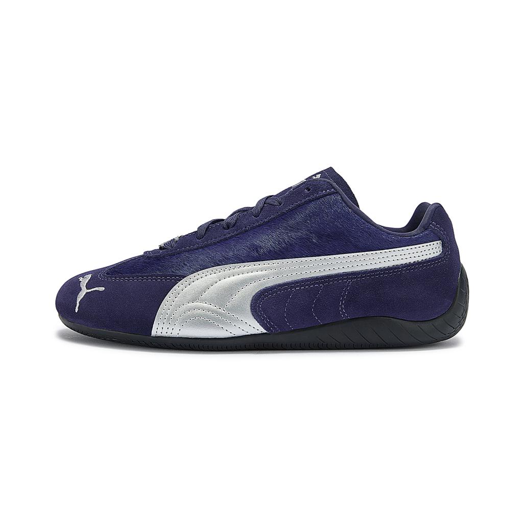 Puma Speedcat Comfortable Versatile Durable Warm Low-Top Casual Shoes Unisex sneaker Navy-Blue 406666-01