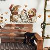 1pc Christmas Sticker with Bunny Design - Removable Waterproof  Decal for Wall Art, Room Decoration Room Decor Aesthetic