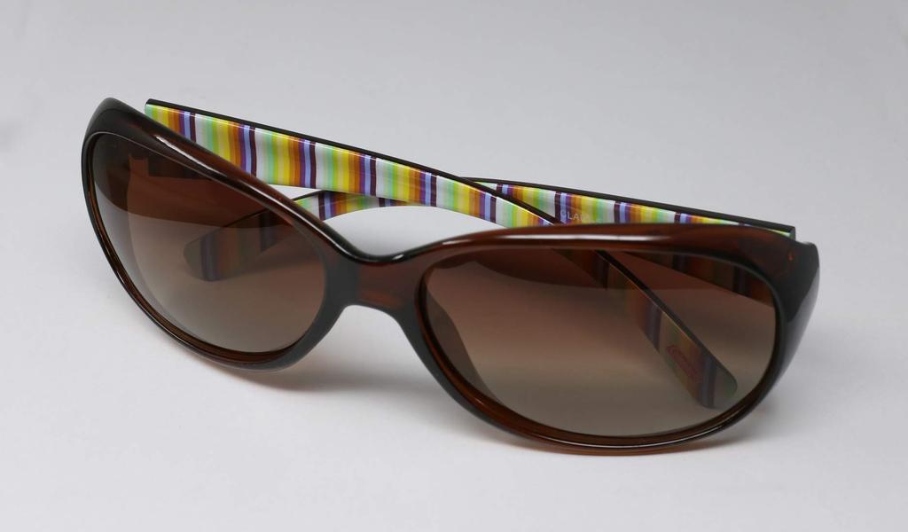 Coleman Sunglasses with UV Polarized Brown Protection, Lenses, Stripe, CLA01-5