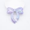 20Pcs 60*60mm Shiny Leather Bow Tie Appliques for Clothes Hat Sewing Supplies Patches DIY Headwear Hair Clips Decor Accessories