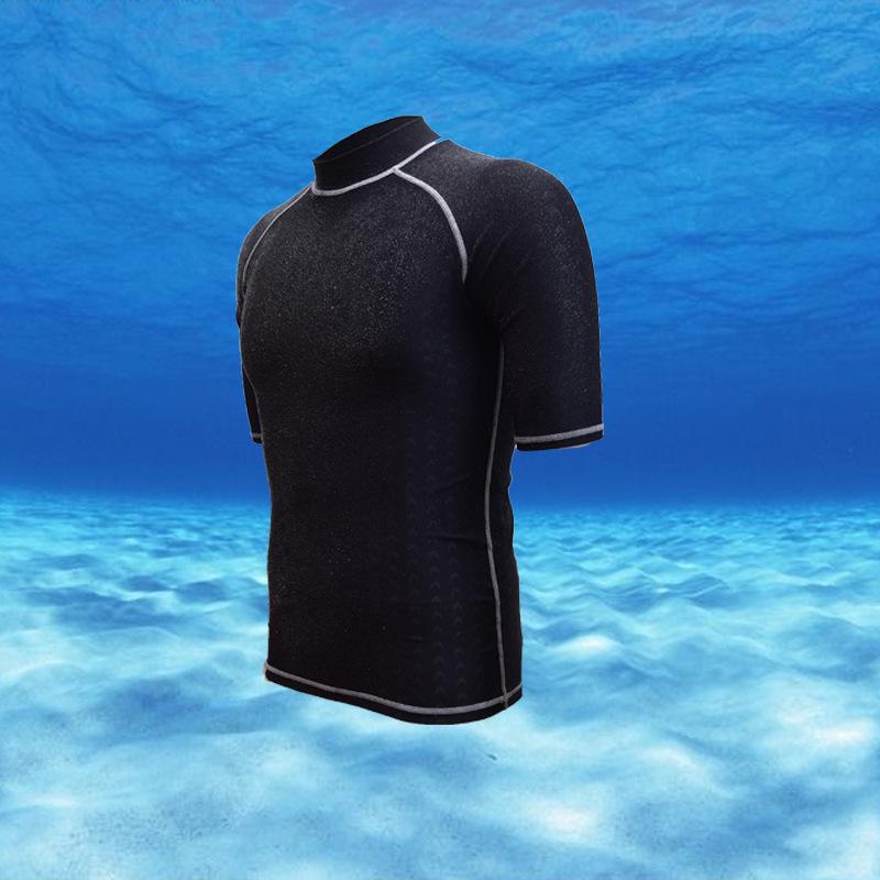 Banfei Men's Sharkskin Quick-Dry Water-Repellent Racing Swim Trunks
