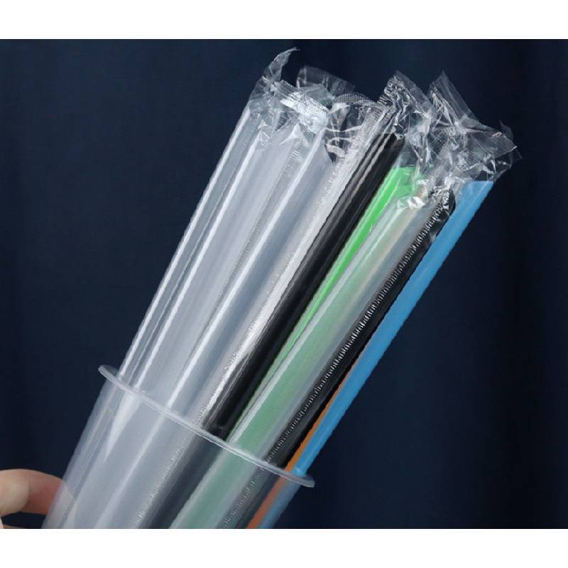 Disposable Plastic Drink Straws For Juices And Bubble Tea Perfect For Cafes And Parties