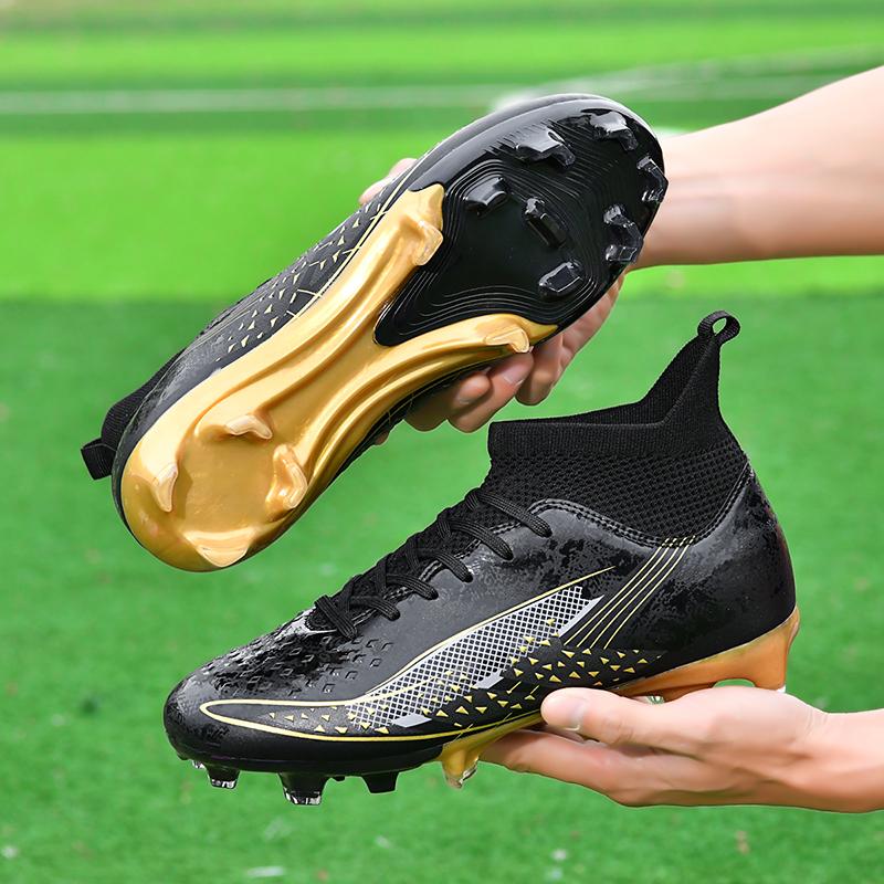 Unisex Soccer Shoes TF/AG Outdoor Professional Training Football Shoes for Men/Women/kids