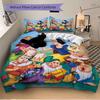 3pcs Snow White & the Seven Dwarfs Quilt Cover Set - Soft and Cozy Bedroom, Guest Room and Dorm Decorative Bedding 3-Piece Set 1 Quilt Cover + 2