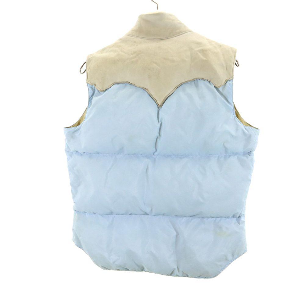 rocky mountain featherbed Down vest 45545 Blue Women Used