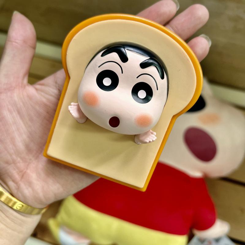 Милый карандаш Сяосинь периферийная наклейка на холодильник хлеб Сяосинь Сяобай модель анимация креативная магнитная наклейка на холодильник украшение