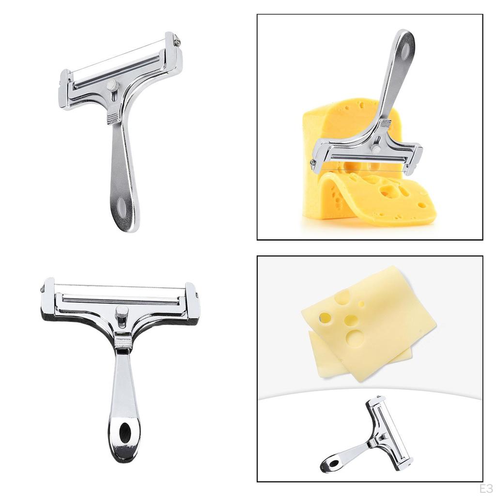 Käseschneider Mozzarella-Werkzeuge Cheddar-Gadgets Kochblock Raclette Edelstahl