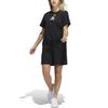Adidas Short Sleeved Dress Women's Black H57414