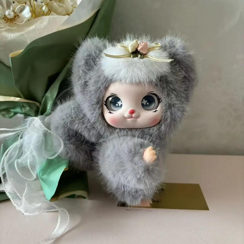 High Quality Squirrel Vinyl Face Doll Children'S Toy Festival Birthday Christmas New Year Gift Desk Collection Decoration
