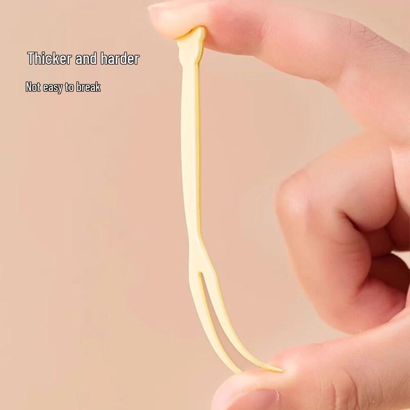 ZISIZ Disposable Bamboo Fruit Picks