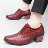 Evening With Holes Shoes Flat Shoes Heels Men's Formal Shoes Luxury Brown Dress Sneakers Sports To Play League Supplies