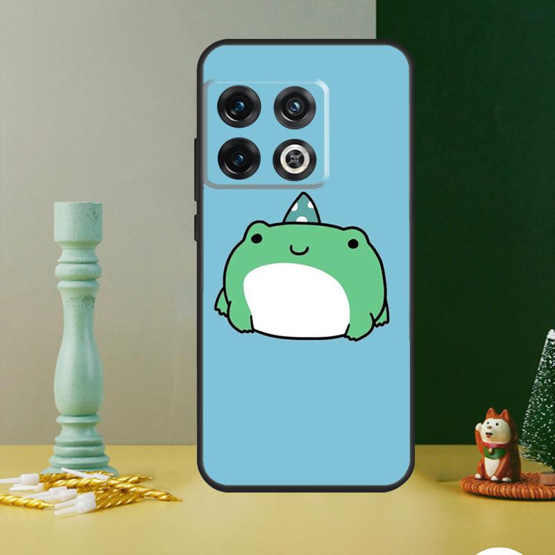 Cartoon Frog Case For OnePlus Nord CE 4 2 3 Lite N20 N30 9 10 Pro 8T 9RT 10T 10R 12R 13R 11 12 13 Cover