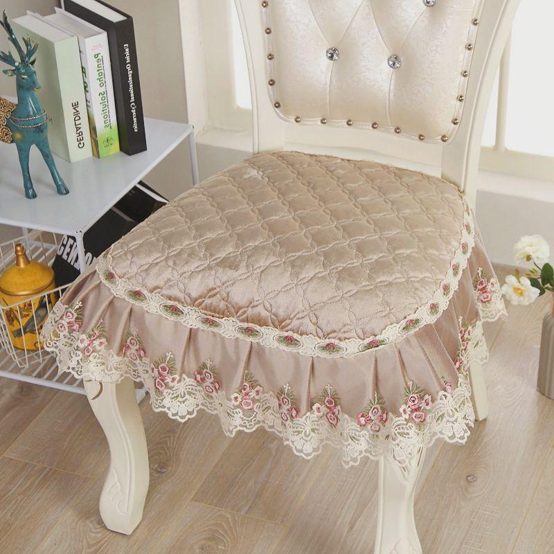 High-End Dining Chair Cushion Cushion All Year Round Fabric Chair Cushion Home Dining Chair Seat Cover Extra Large Chair Cover Stool Cover