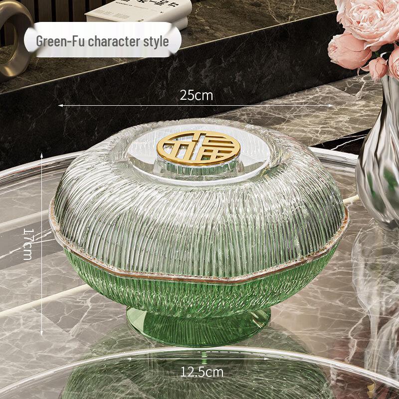 A1 Golden Blessing Drain Fruit & Candy Plate 07
