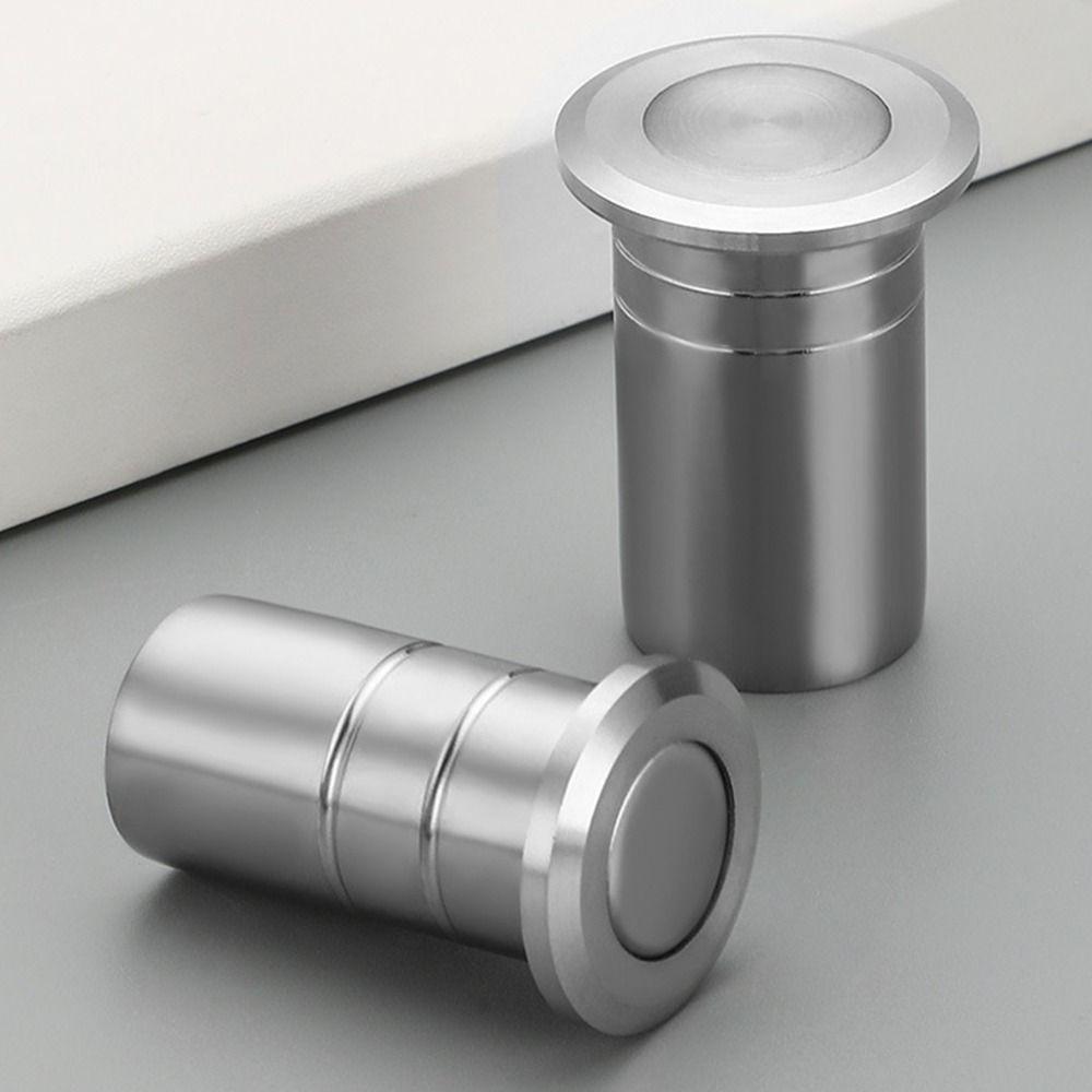 1 st Dammtätt Dörrbultskydd Sandsäkert med Tillbehör Låsskydd Rostfritt Stål Osynligt Dörrlås Skyddsskydd Dörr