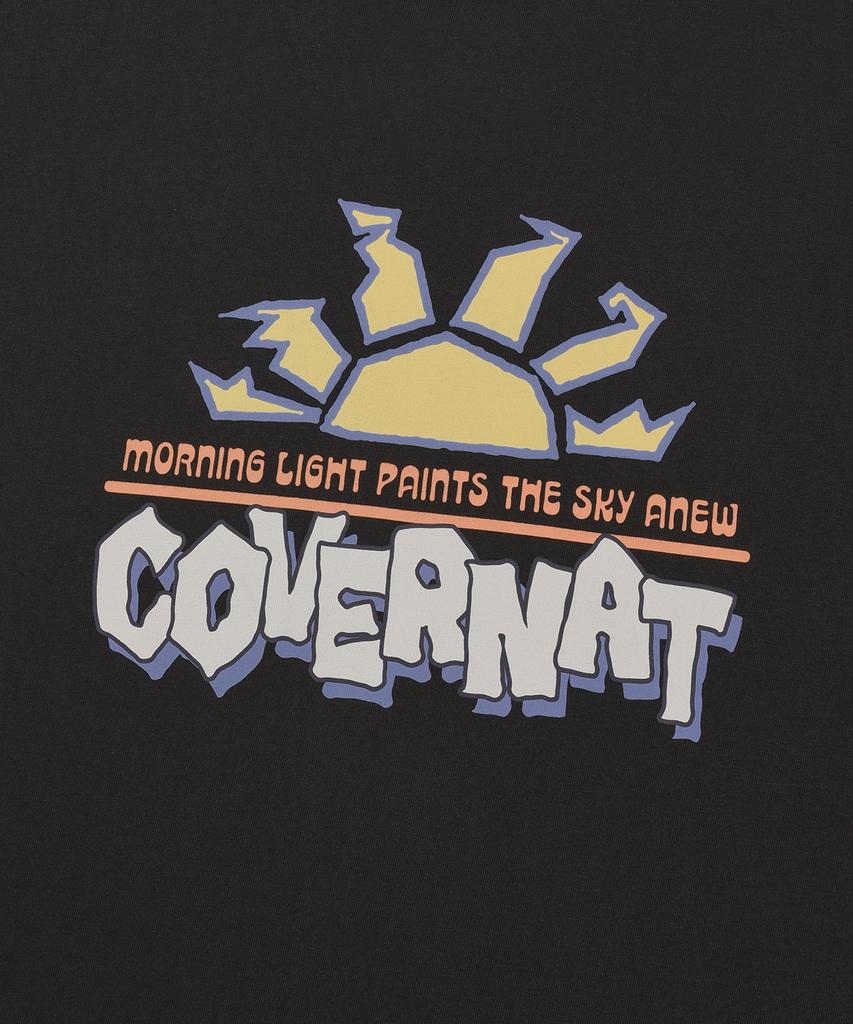 COVERNAT Rising Sun Graphic Long Sleeve Charcoal