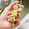 OLEVS Luxury Gold Steel Ladies Watches Fashion Casual Luminous Waterproof Quartz Women's Watches Dress Clock Reloj Mujer
