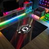 Manchester United FC Design Crystal Velvet Carpet Cozy Non?Slip Printed Rug For Bedroom Living Room Entrance