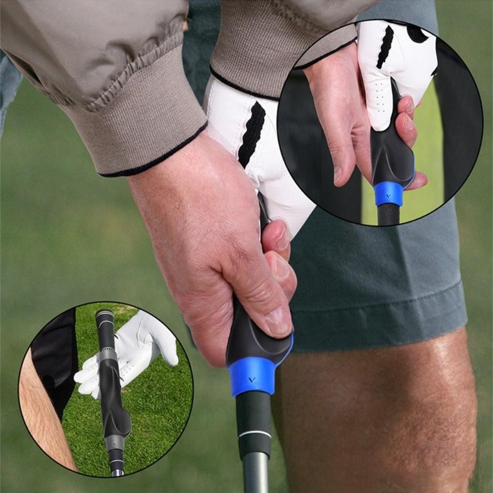 Plastic Golf Grip Trainer Right Hand Gesture Swing Golf Training Aid Posture Correction Golf Club Hand Grip Corrector