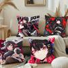 Ellen Joe Zenless Zone Zero Game Pillow Case Square Pillow Bedroom Sofa Leisure Comfort Cushion Car Home Decoration