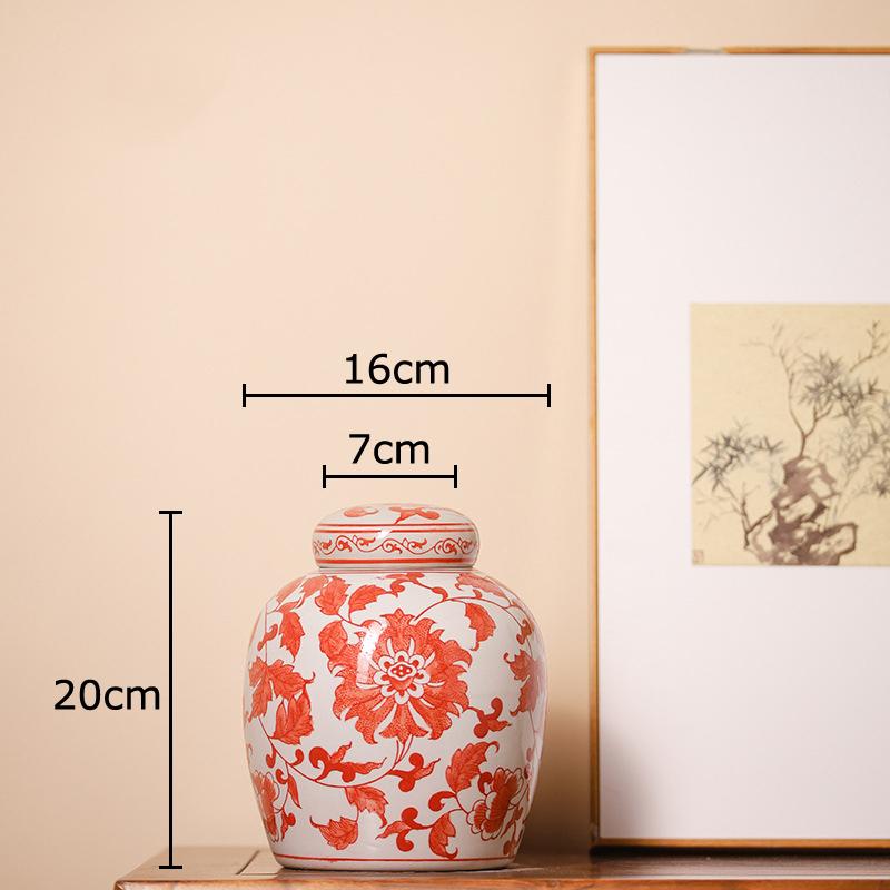 

Blue and White Porcelain Ceramic Vase Table Decoration Ornaments Flowers Arrangement Classical Floral Vases Room Aesthetic Decor красный