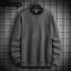 JEEP SPIRIT Herr Lös passform Rundhals Sweatshirt