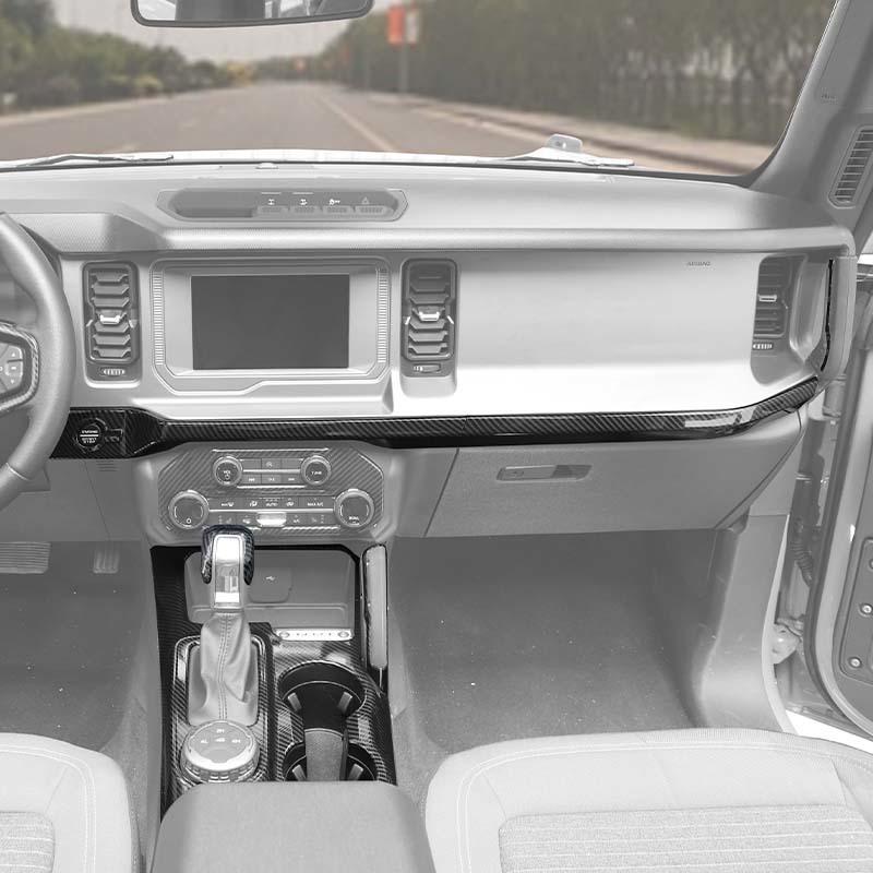 Center Console Handle Gear Shift Rearview Mirror Adjustment Decoration Protective Cover For Ford Bronco 2021 Up Car Interior Accessories