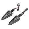 1 Paar DC12V Motorrad 2-Wege Blinker Universal IPX6 Wasserdicht LED Kontrollleuchte für