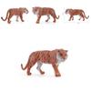 Forest Red Male Tiger Figurine With Realistic Design For Childrens Learning