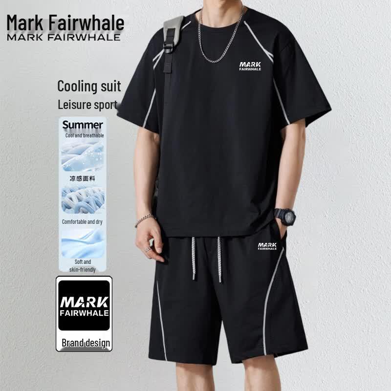 Mark Fairwhale Men s Summer Quick-Dry Sportswear Set M