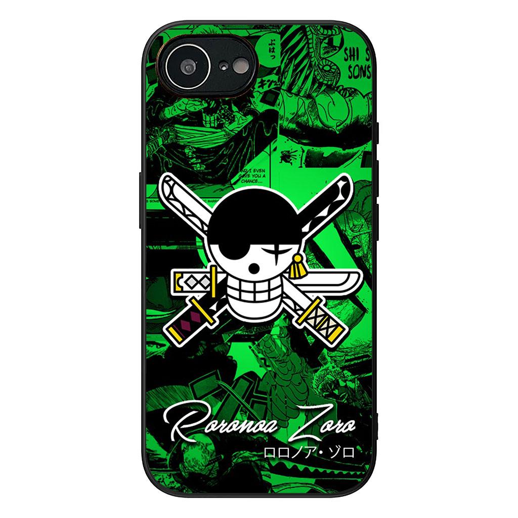 Roronoa Zoro One Pieces Luffy Phone Cover for Apple iPhone 17 16 11 Pro XS Max XR 6 7 8 Plus 16E SE 2020 Air 5 SE2 Case