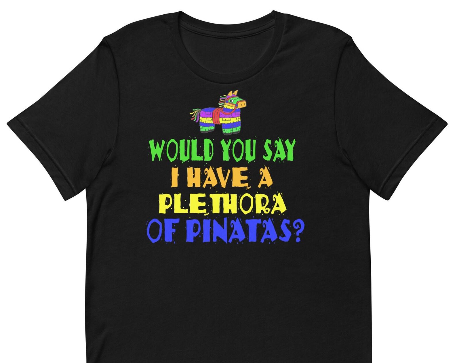 Would You Say I Have A Plethora Of Pinatas? Unisex T-Shirt XL