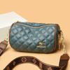 Large Capacity Bag for Women's Fashionable New Diamond-shaped Retro Pillow Bag Casual Women's Shoulder Bag