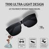 Maxjuli Square Oversized Sunglasses For Big Heads Men Retro Vintage Sun Glasses Uv Protection Fishing Eyewear 8105