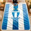 Flannel BlanketMalmö FF Warm Soft Throw Blanket for Indoor Sofa Bed Living Room Use