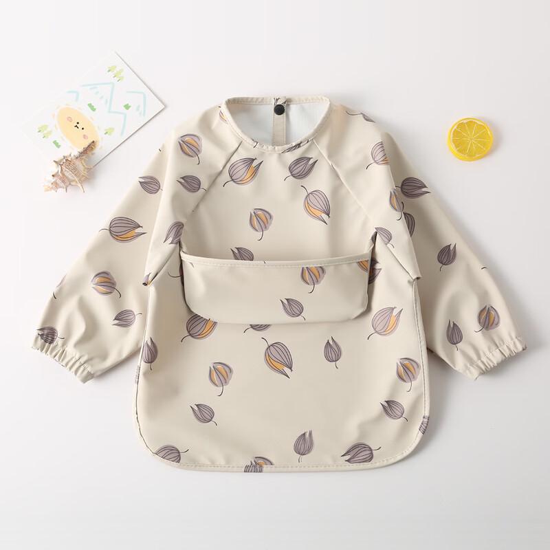 Children s Waterproof Long-Sleeve Bib Apron
