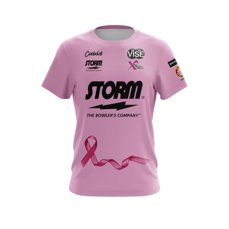 Summer Men Coolwick Storm Bowling Jersey Black Lightning Logo Short Sleeve Performance T-Shirt Pro Player Fan Casual Sports Tee