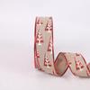 Meter 10 Luxurious Christmas Faux Linen Ribbon Available In Multiple Colors For Creative Seasonal Decorations