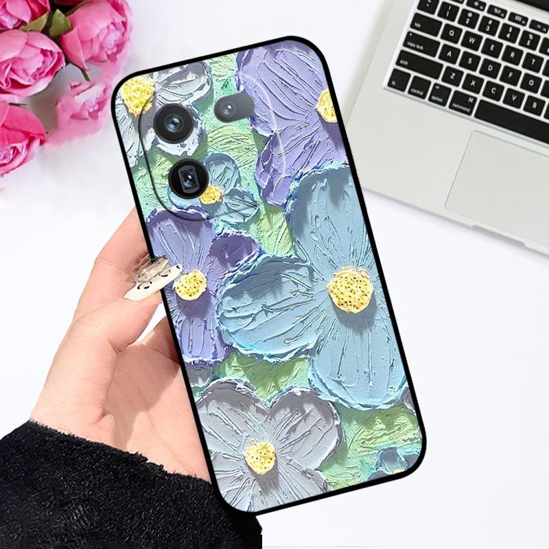 Case For iQOO 12 Pro 5G Cute Cartoon Fashion Shockproof Soft Silicone TPU Phone Bumper Cover For Vivo iQOO 12 Phone Fundas Bags