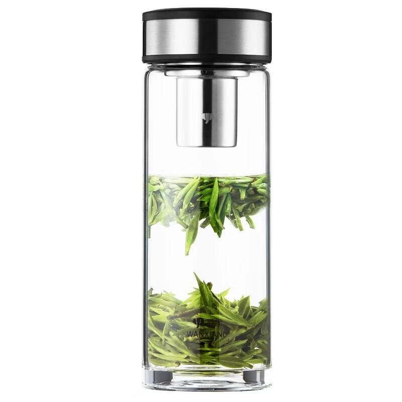 WANXIANG Single-Layer Glass Tea Infuser Cup
