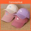 Minimalist Cotton Cap With Wide Brim And Adjustable Strap For Outings And Sports