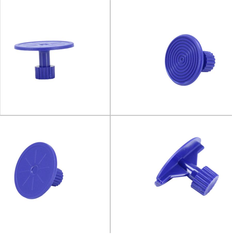 Car SUV Body Paintless Dent Repair Metal Slide Hammer Puller+18*Blue Pulling Tab