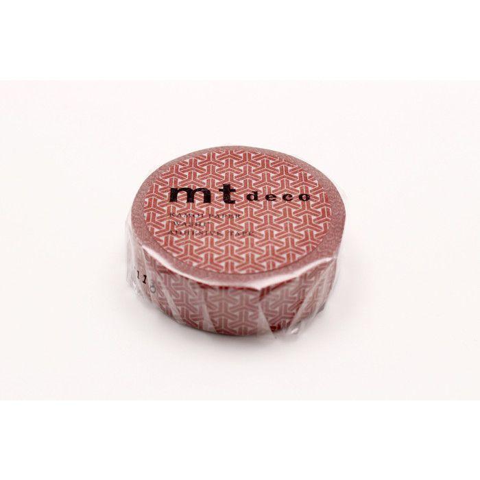 Traditional Masking Tape - Red - 1.5 Cm X 7 M