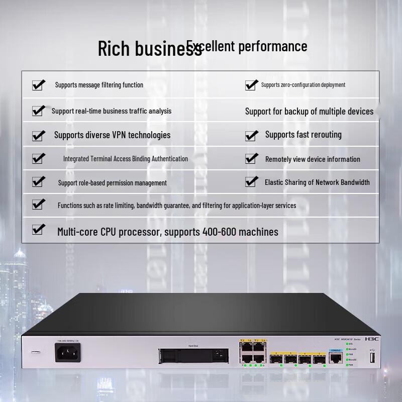 H3C MSR3610-XS Enterprise VPN Gateway Router