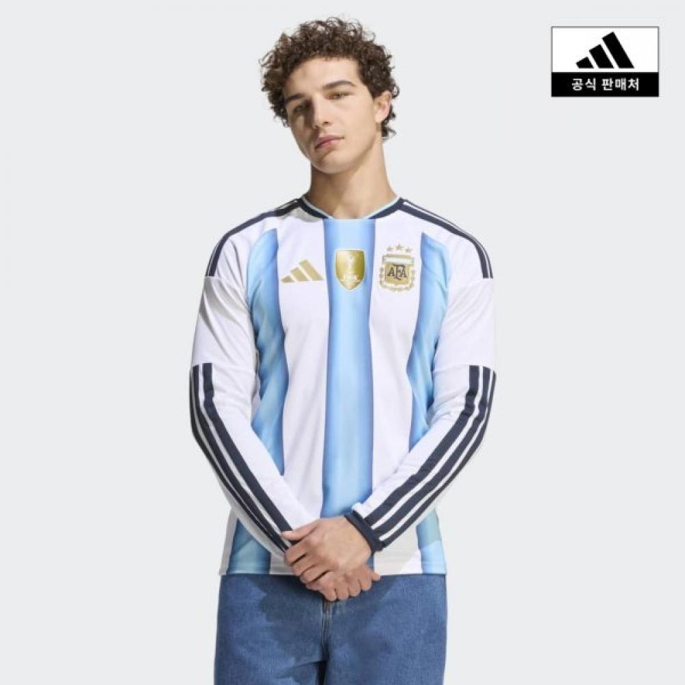 Adidas Argentina 26 Long Sleeve Home Jersey Ka8126 KA8126/4XL