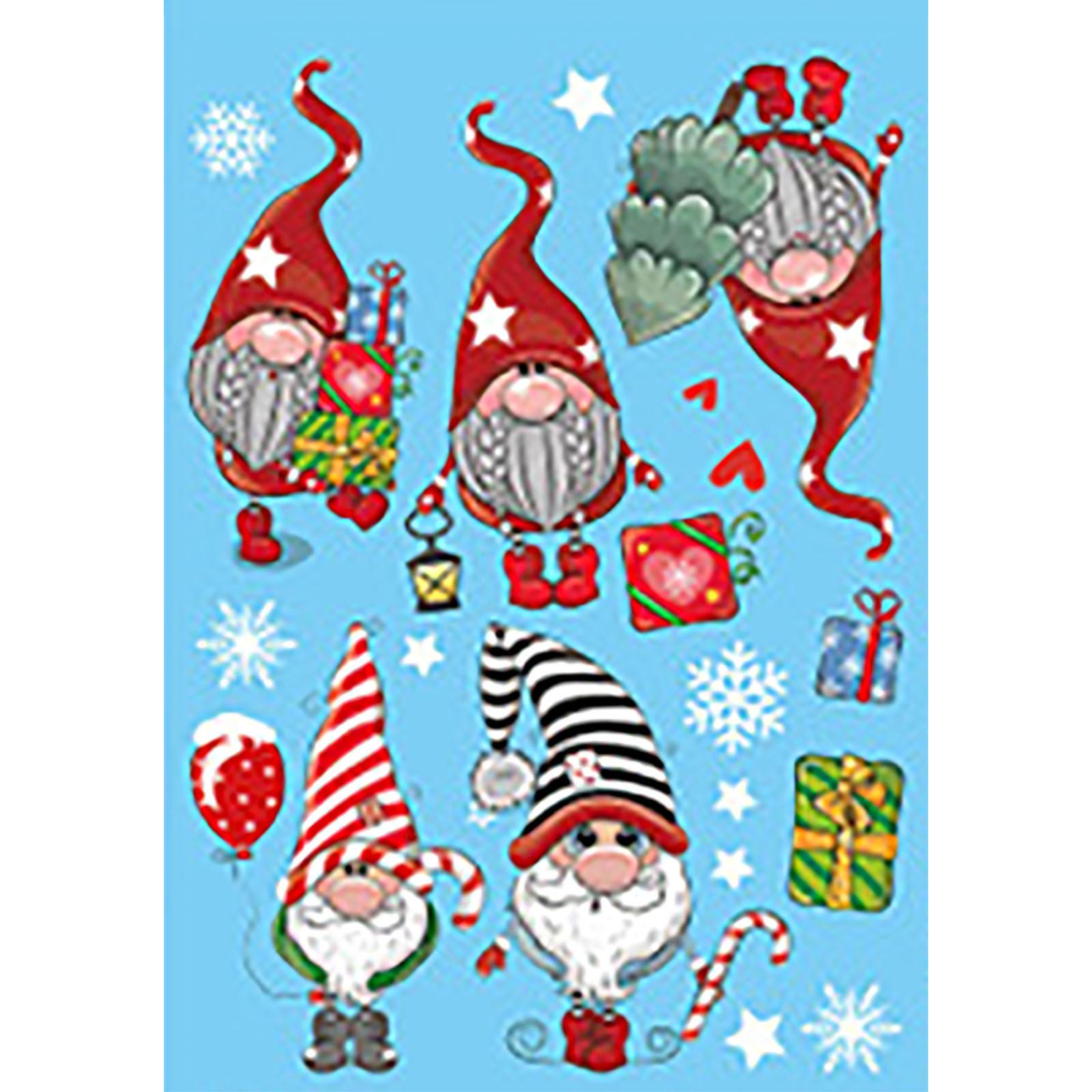 

Christmas decoration adhesive-free window glass electrostatic stickers