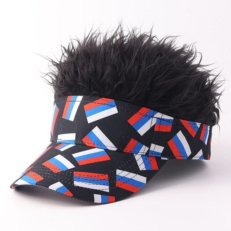 Flag Style Baseball Cap Fashion Star Maple Leaf Sun Hat Adjustable Breathable Streetwear