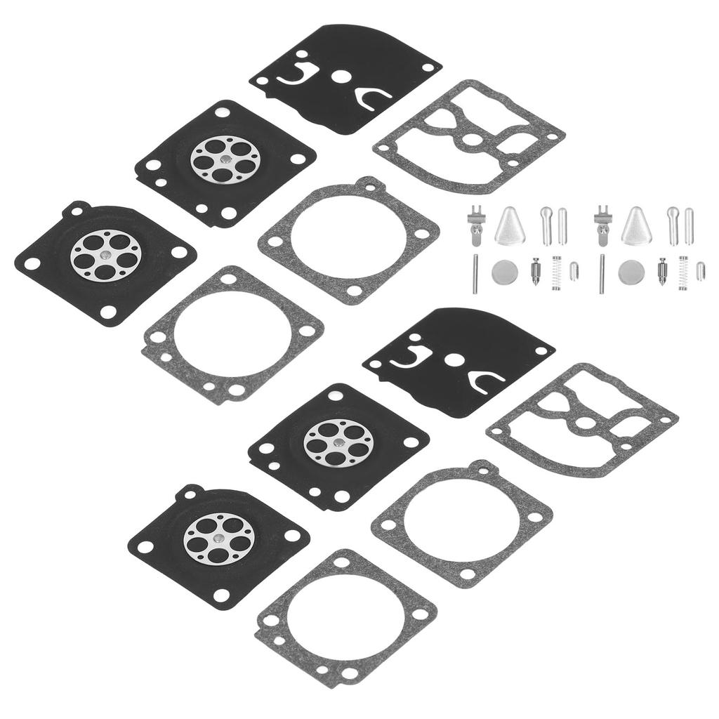 2 Sets Carburetor Rebuild Kit Replacement for STIHL MS200 MS200T C1Q RB‑69 RB69 Chainsaw